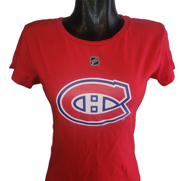 Reebok Montreal Canadians Red T-shirt #27 Galchenyuk XL - Picture 2 of 7